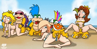Princesses at the beach 2