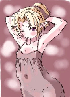 湯上がりエルフ