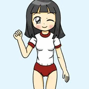 健全オリキャラ絵。（ワンドロ）
