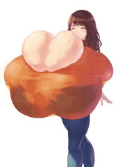 超乳超ハミ乳ママ　ブラ差分あり