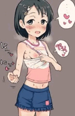 オトナを誘惑してくるイケない千枝ちゃんに寝バック種付け交尾