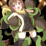 舐める。