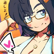ち、ち的な水着のお姉さん