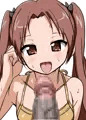 ガルパン　角谷会長　あーん
