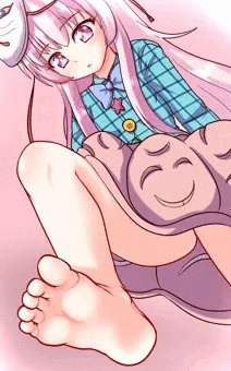 こころに足で踏んでもらう
