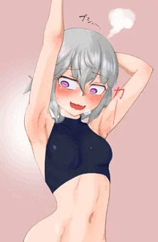 暑さで汗ばんできたくらいの脇ぺろりたい