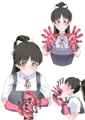 葉月恋つぶつぶ手袋ご奉仕