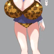 【Skeb】勇〇ちひ〇ちゃん(18)のデカブラ母乳♡♡