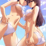 白ビキニ(ポロリもあるよ)
