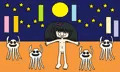 宇宙と短冊