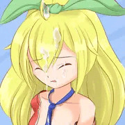 ニジエたんに水やり