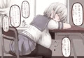 隣の席の巨乳の女子