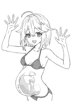 ボテ腹練習