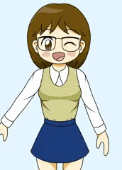 眼鏡なオリキャラ
