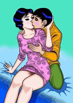 まずはキスから…気分を高めて