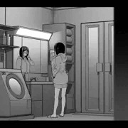 鏡の中