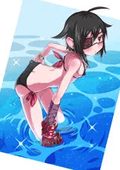 うちの子水着