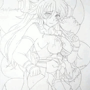 されるがまま(※ママ)のイヅナ。