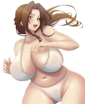 水着のお姉さん