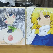 C105色紙絵。