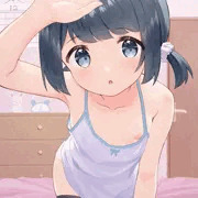 「かお、赤いよ？おねつあるの？」