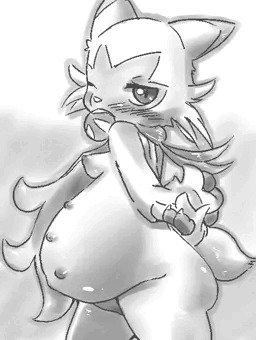 ボテ腹ニャローテ