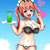 【アビホラ差分】水着夕張