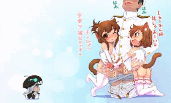 しれーかんと砲撃訓練