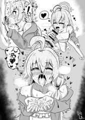 水着ホシノ　フェラ