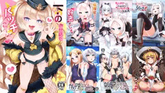 過去同人誌 DL販売開始しました【幻想美甘】