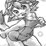 ふつうのスク水ドワ子