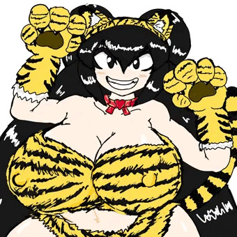 寅年なので虎コスろぢ〇ミさん