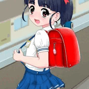 吊りスカートっ娘