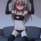 猫になった狼女