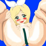 鏡音リンちゃんがおちんぽを欲しがっている