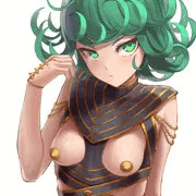 タツマキちゃんにエロ防具着せてみた
