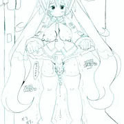 露出調教される初音ミク
