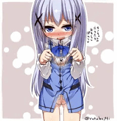 おもらしぱんつ見せチノちゃん