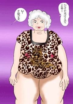 ヒョウ柄のレオタード澄代さん