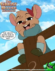The Great Mouse Detective - Olivia - Country Wooden Fence