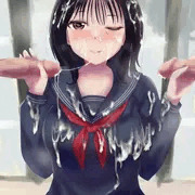 セーラー服ぶっかけ