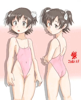 練習用レオタード姿のみりあちゃん