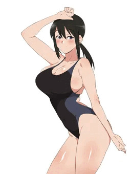 加賀美　結　競泳水着