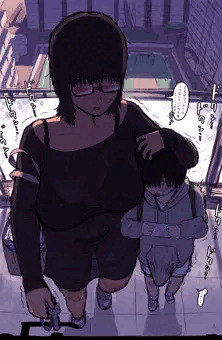 別の棟のお姉さん
