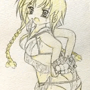 深海忌雷に捕捉される照月ちゃん。