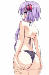 ゆかりさんのせなか
