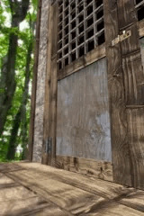 神社でイタズラ