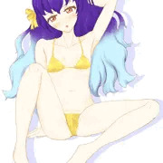 白百合ビキニ