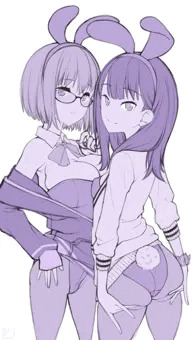 宝多立花さん＆新条アカネさん。