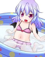 レミリアちゃんとプール